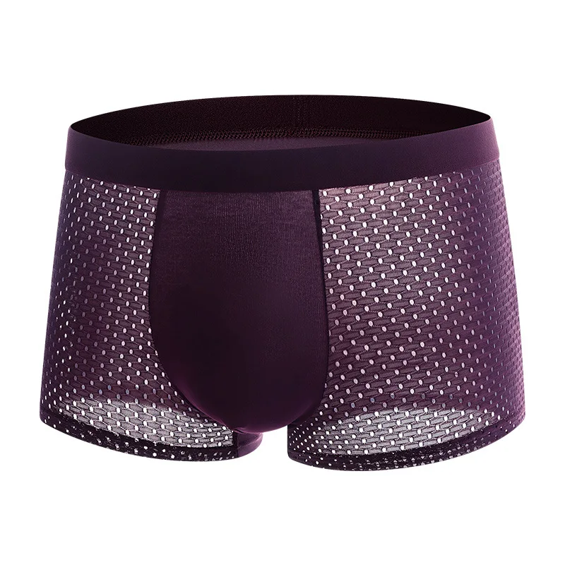 1 PCS Men Bamboo Fibre Shorts AU Boxhero Bamboo Fiber Briefs UV Protection Panty Silky Smooth
