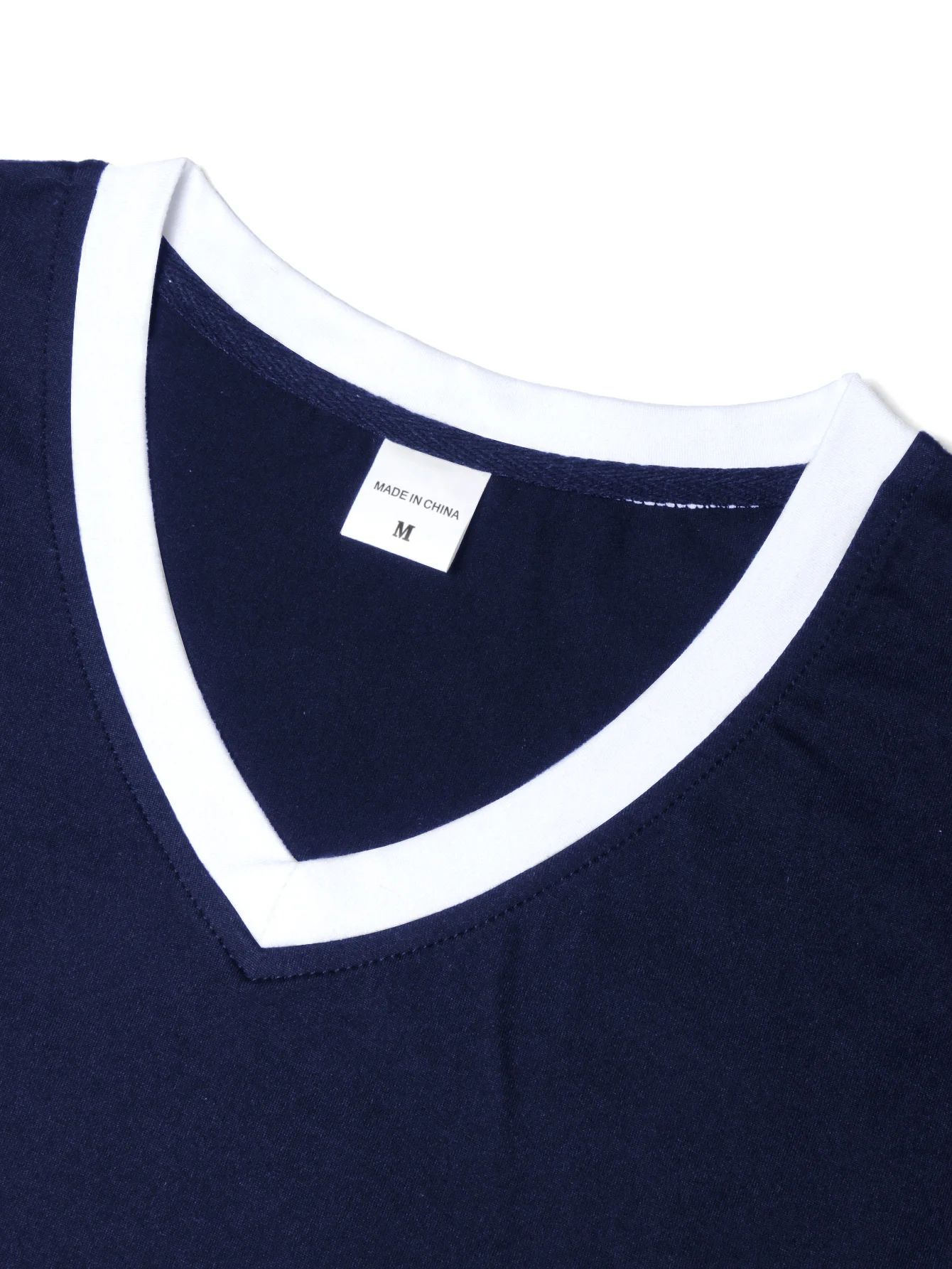 2026 Summer New Men's Trendy V-neck Quick Drying Breathable Leisure Outdoor Sports Running Fitness Loose Short Sleeved T-shirt