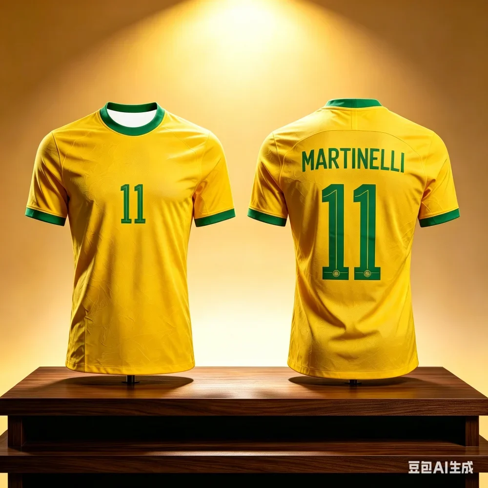 Neymar 10# Brazil National Team Soccer Jersey, Breathable  Athletic T-Shirt For Football Matches Training And Fan Casual Outfits