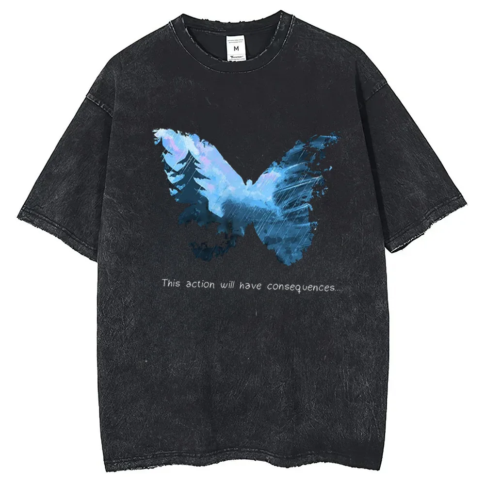 Life Is Strange Cotton T-shirt Short Sleeve Custom Man T-shirts Mens Tshirt Hip Hop Streetwear New Arrival Male Clothes
