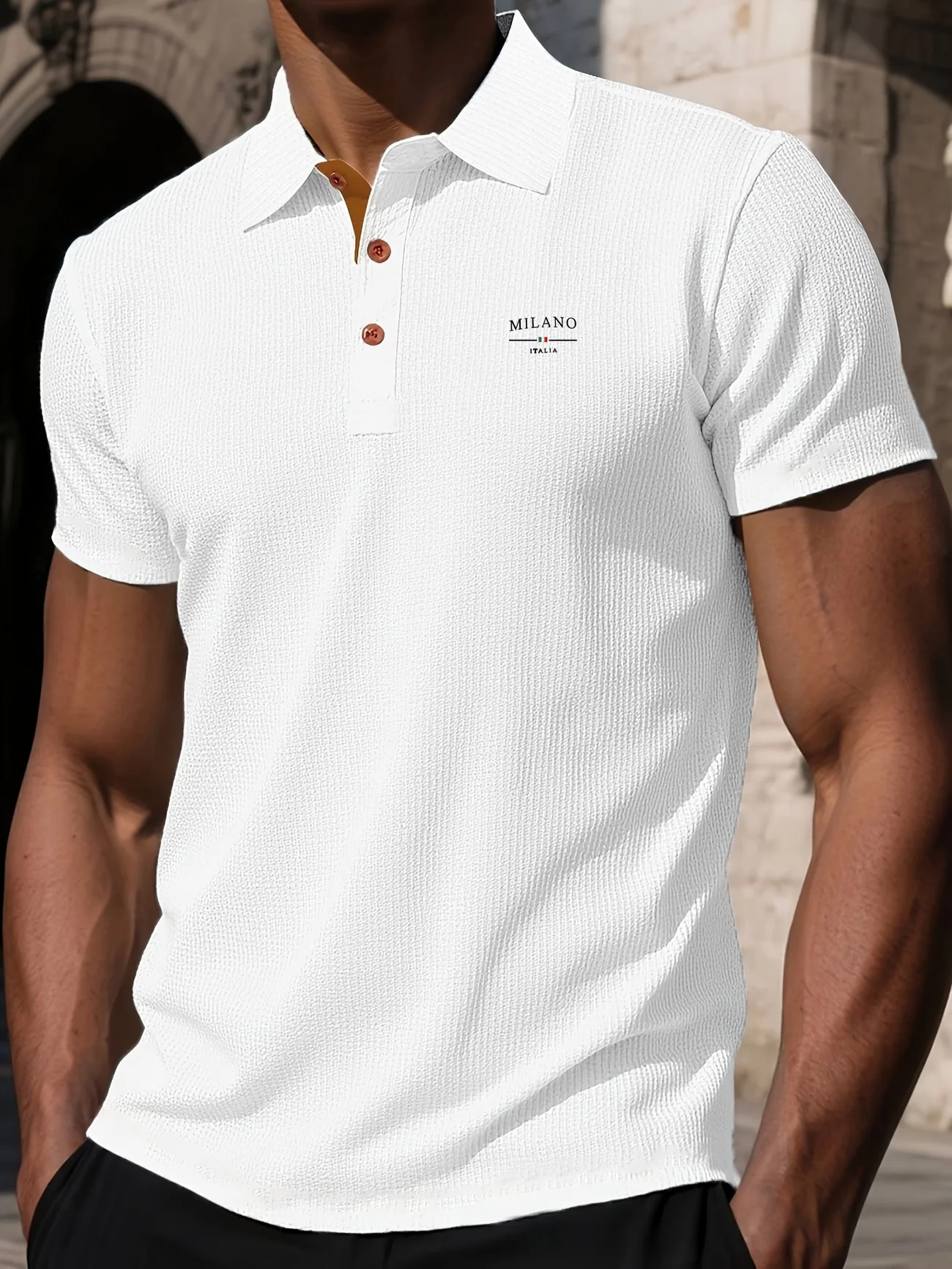 Men's Short-Sleeved Polo Shirt