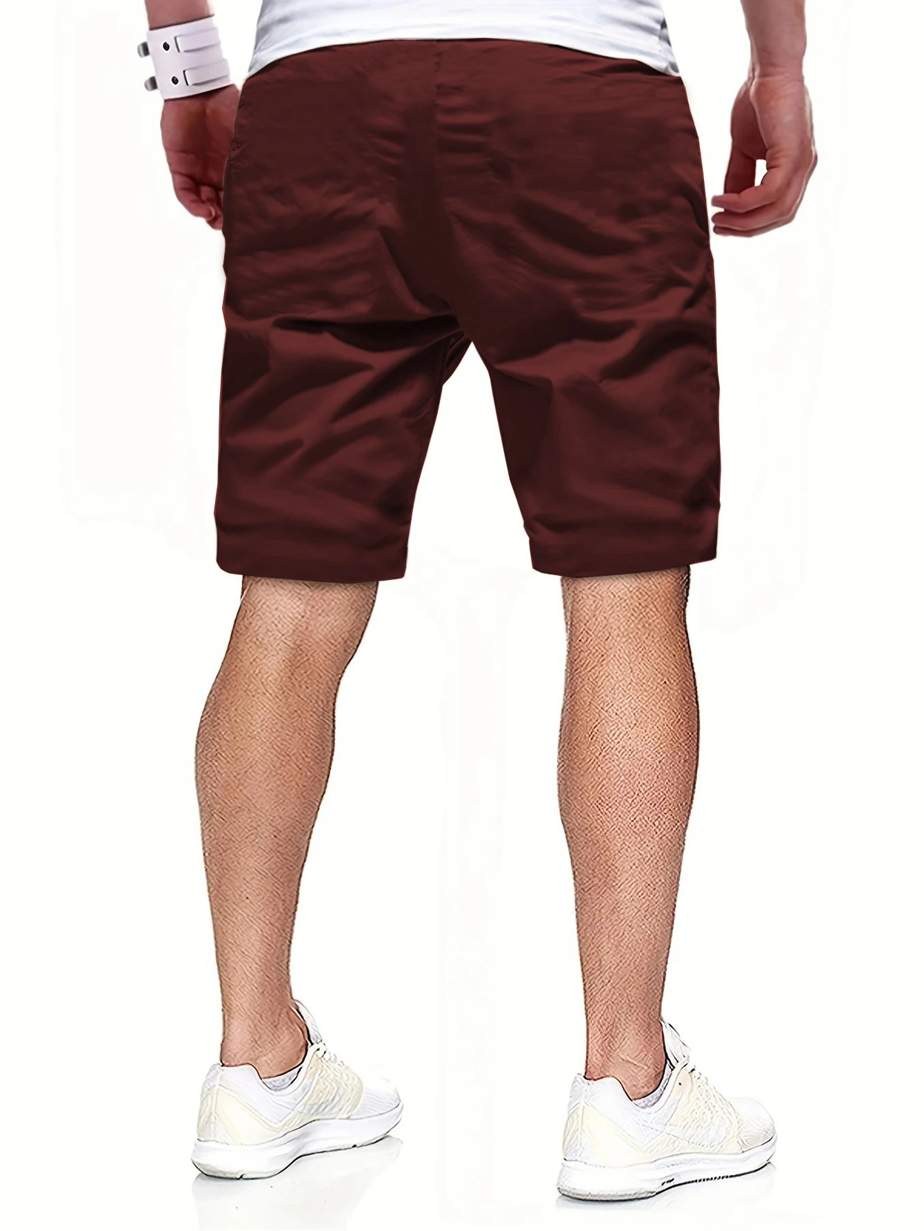 New Summer Men's Casual Short, Bermuda Short, Fitness Jogging Short, Vintage Elastic Waist Cargo shorts