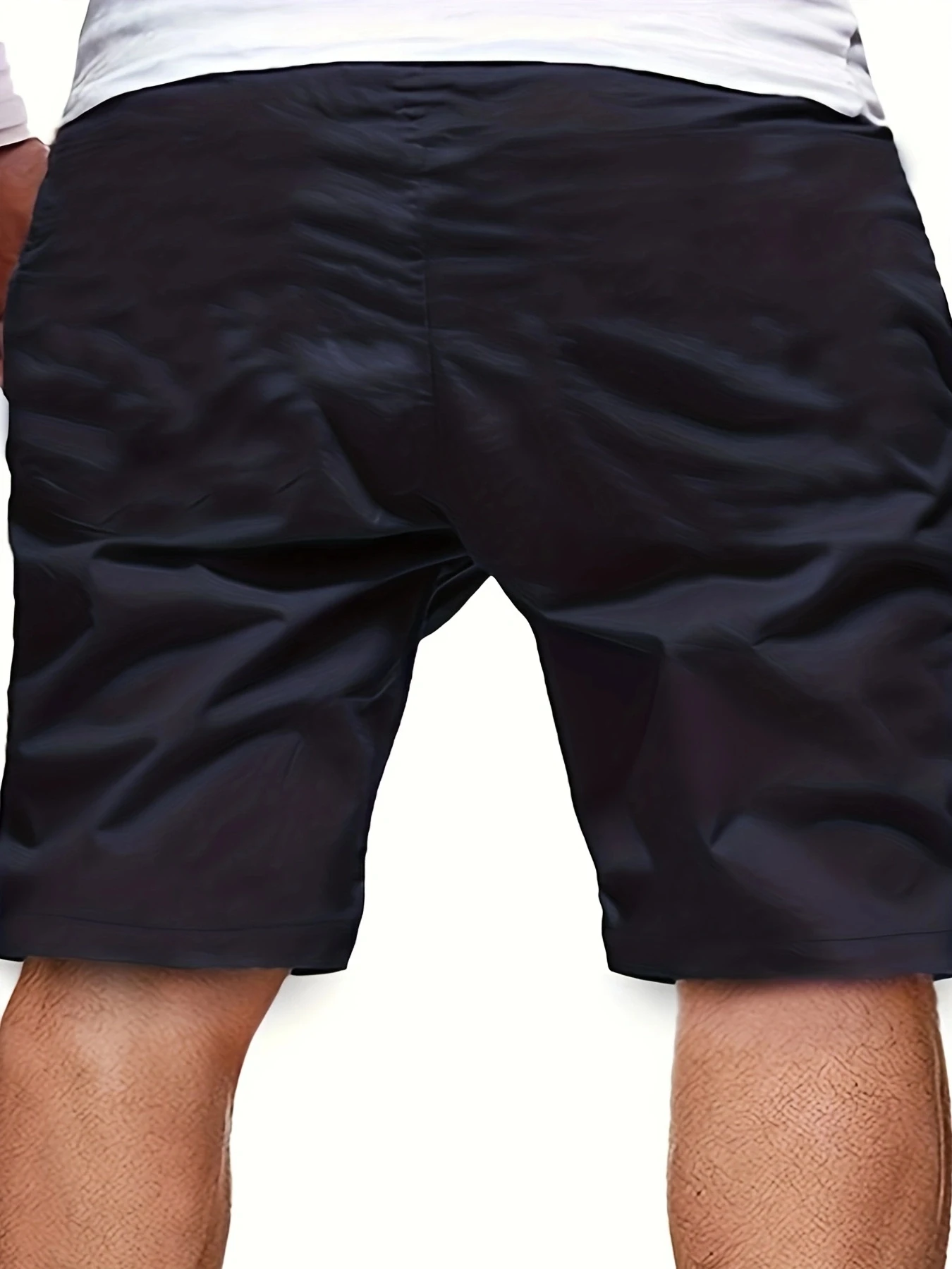 New Summer Men's Casual Short, Bermuda Short, Fitness Jogging Short, Vintage Elastic Waist Cargo shorts
