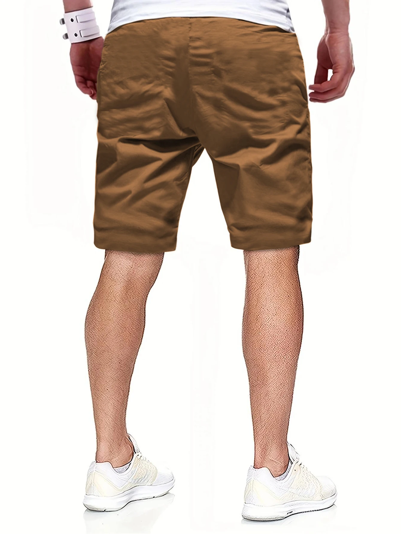 New Summer Men's Casual Short, Bermuda Short, Fitness Jogging Short, Vintage Elastic Waist Cargo shorts