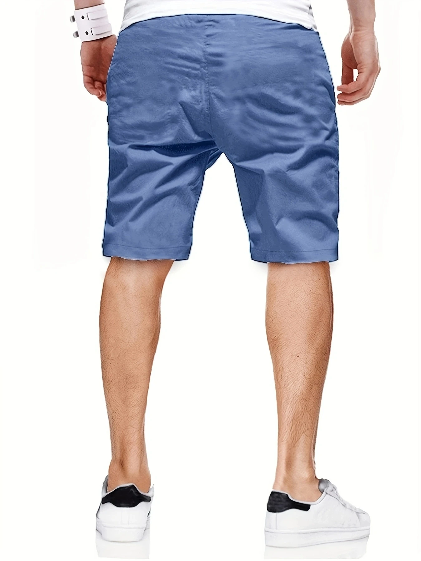 New Summer Men's Casual Short, Bermuda Short, Fitness Jogging Short, Vintage Elastic Waist Cargo shorts