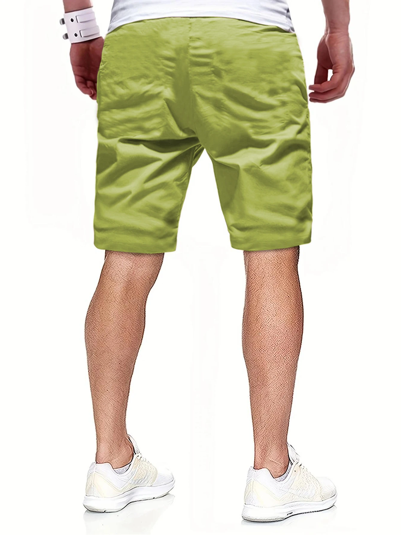 New Summer Men's Casual Short, Bermuda Short, Fitness Jogging Short, Vintage Elastic Waist Cargo shorts
