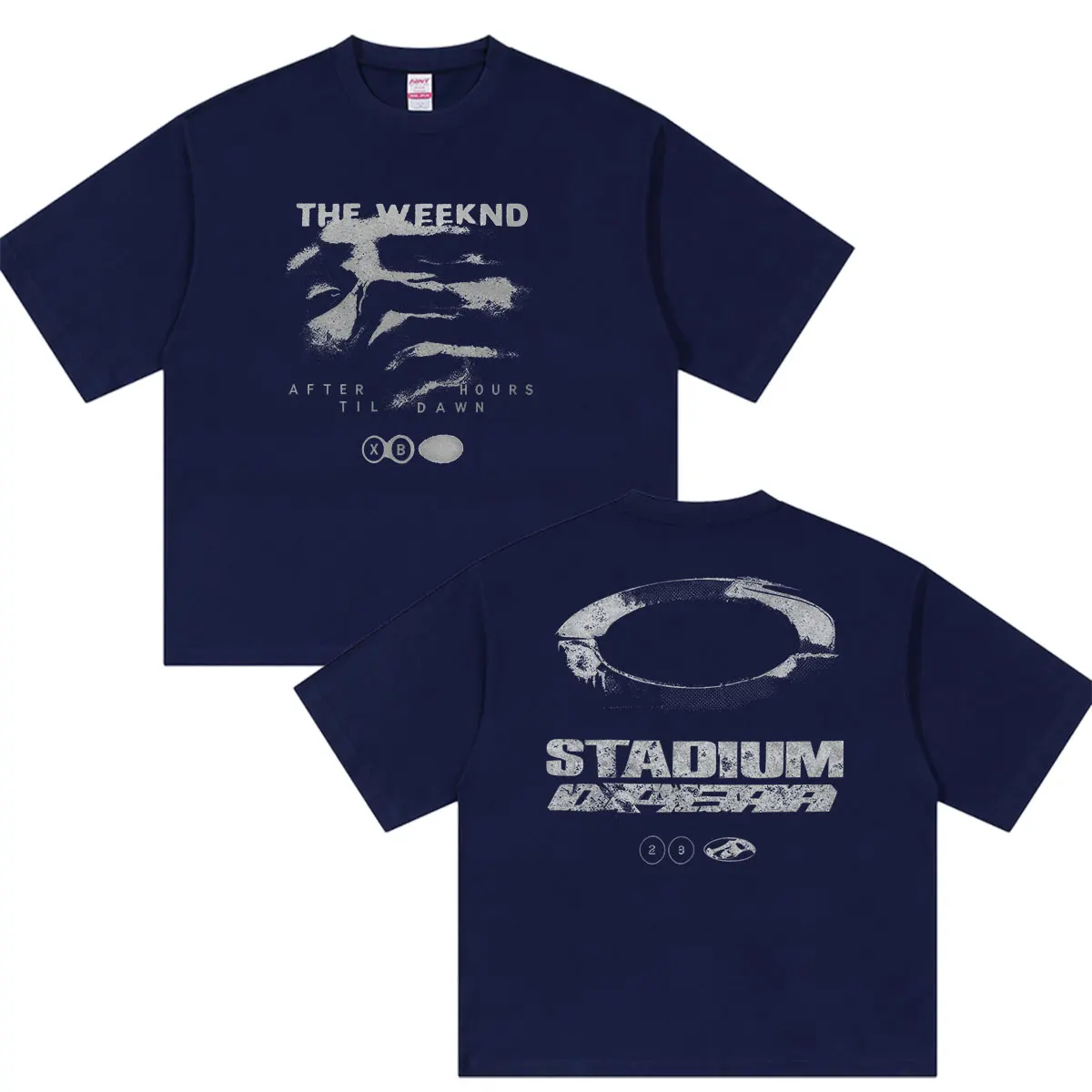 The Weeknd After Hours Til Dawn Stadium European Tour 2026 T-Shirt Men's Hip Hop Pop Fashion Short Sleeve T Shirt Man Streetwear