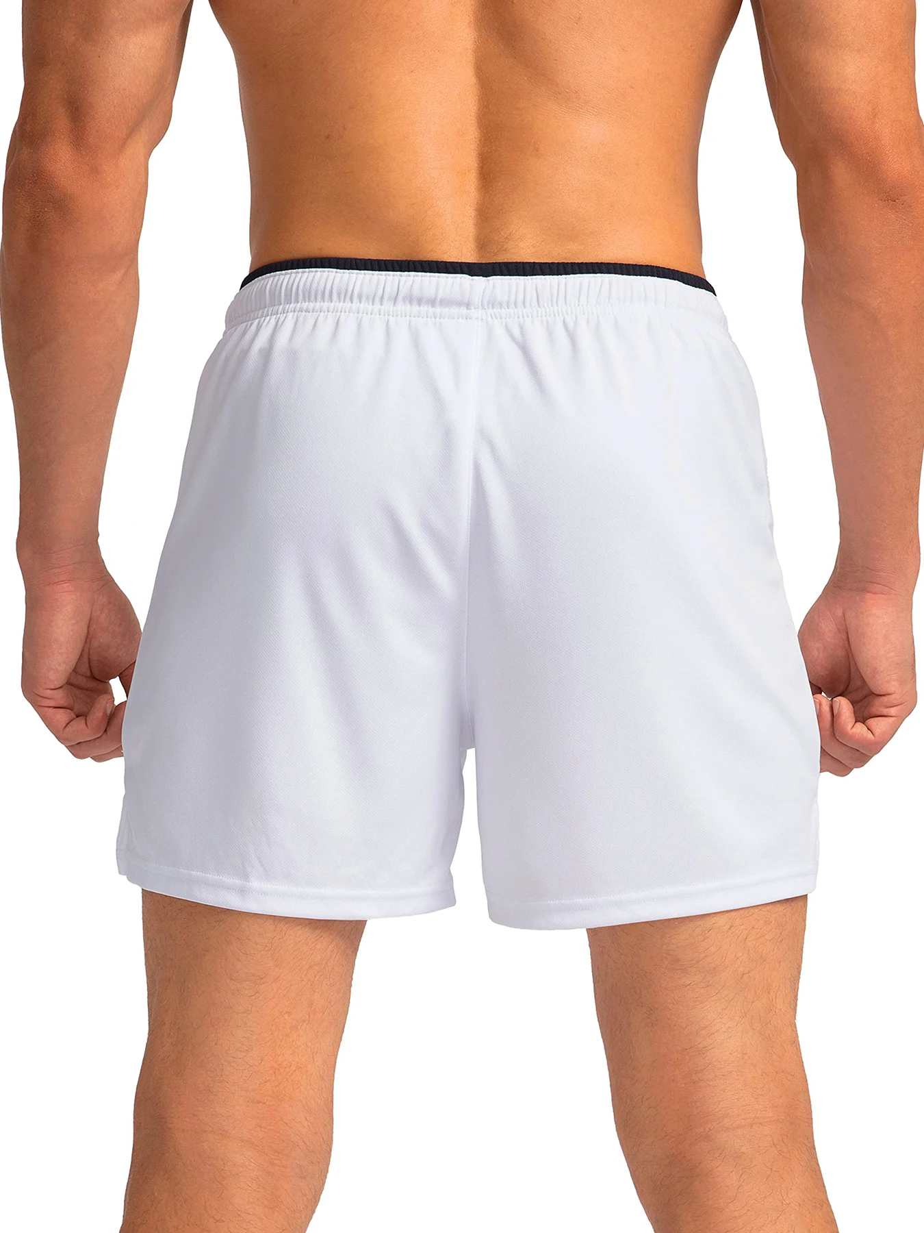 Men's Running Shorts with Zippered Pockets, Quick-Dry, Suitable for Gym Workouts, 5-Inch Men's Shorts