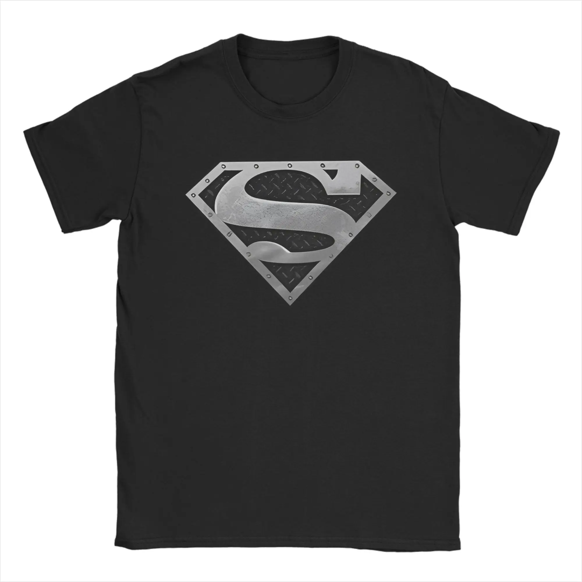 Men Women Comics Supermans T Shirts 100% Cotton Tops Casual Short Sleeve Round Collar Tees Gift Idea T-Shirt
