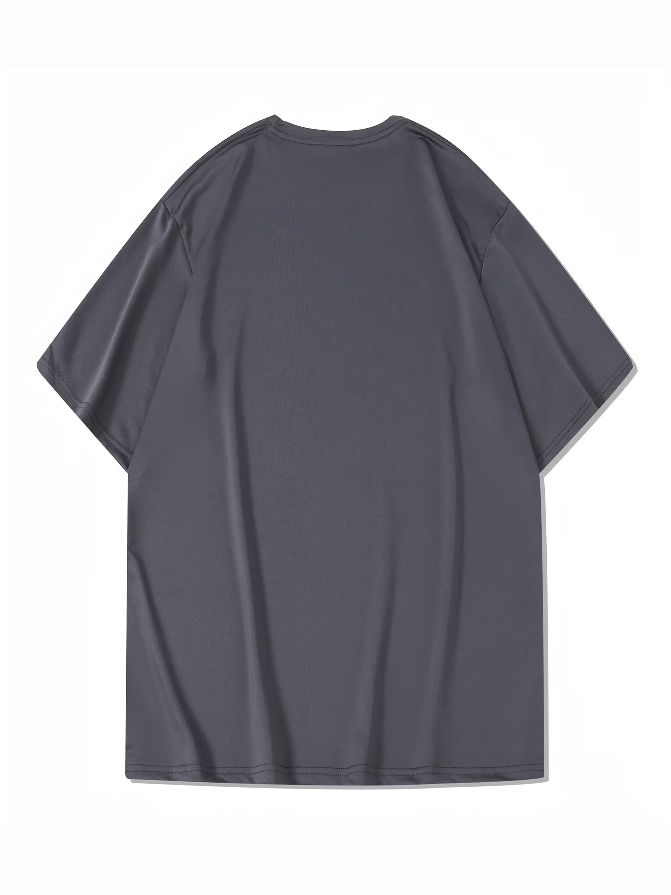 Men's Summer 100% Pure Cotton Fashionable Casual Sports Loose Mountain Print Round Neck Short Sleeved T-Shirt Top