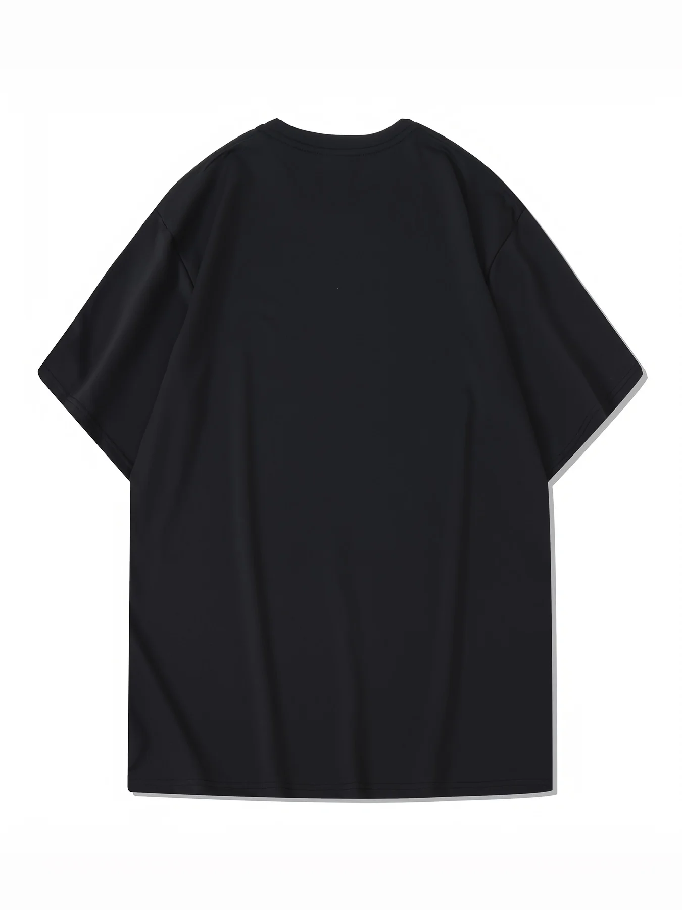 Men's Summer 100% Pure Cotton Fashionable Casual Sports Loose Mountain Print Round Neck Short Sleeved T-Shirt Top