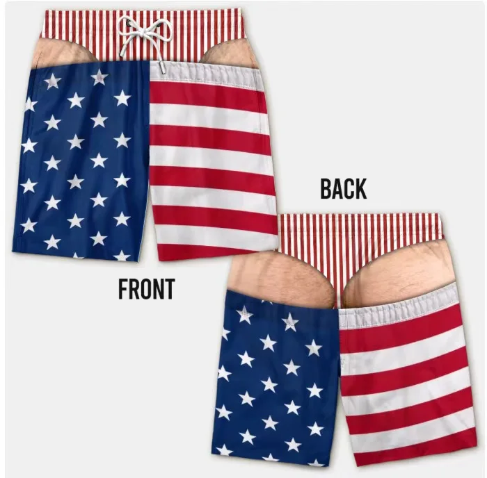 Funny Loose Beach Pants Vacation Casual 2026 Summer New Men 3d Print Vacation Beach Shorts Travel Gift for Men Surf Board Shorts