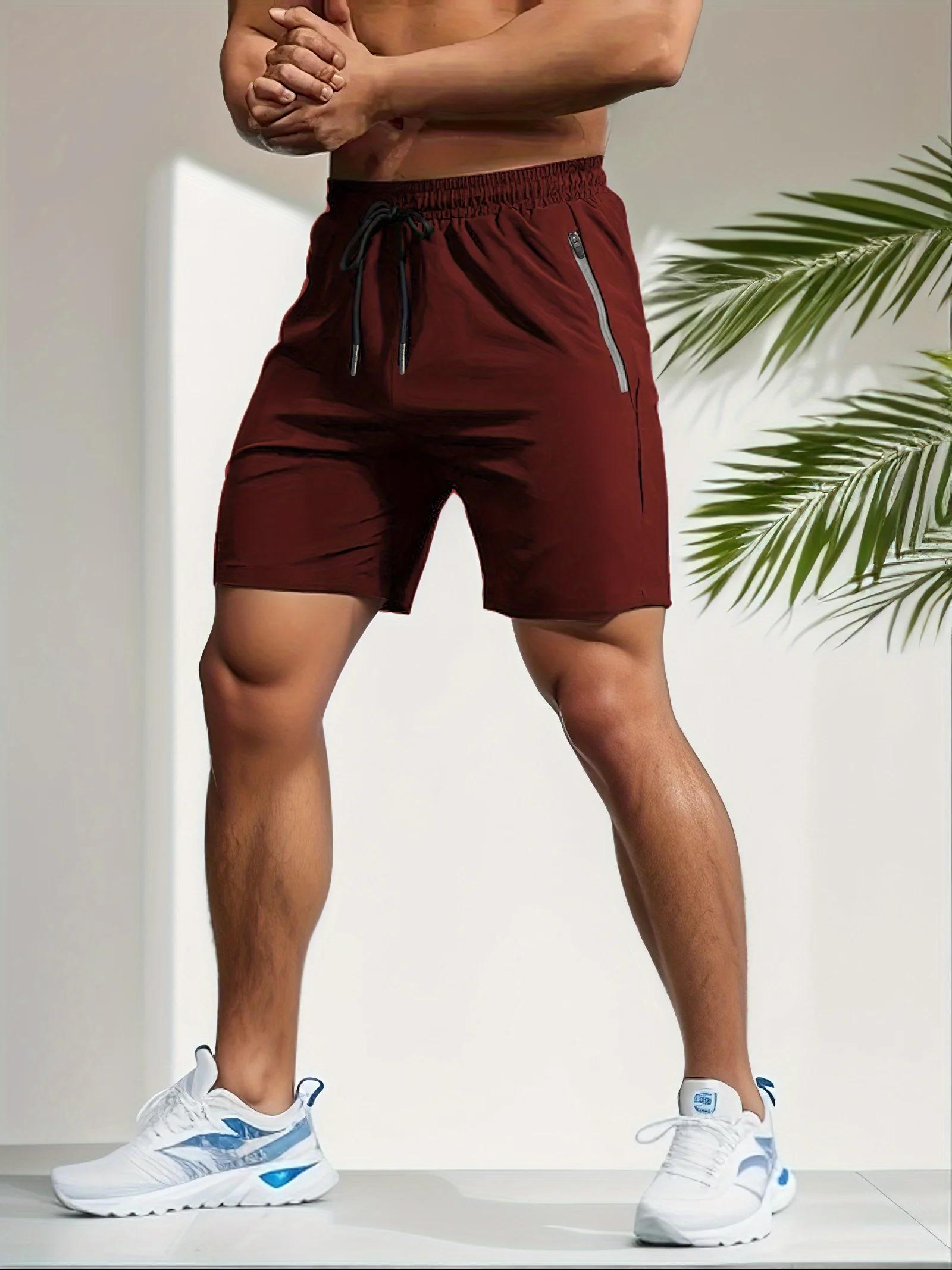 Men's Bottoms for Summer Gym Workout Running Cycling,Quick Drying Breathable Drawstring Waist Sports Shorts,Going Out Outfit0428