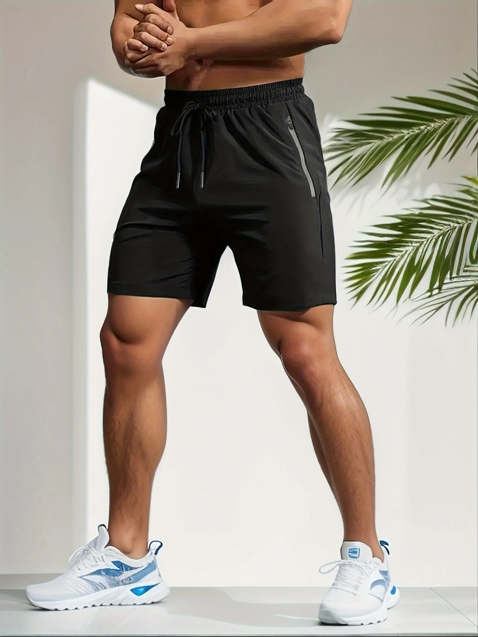 Men's Bottoms for Summer Gym Workout Running Cycling,Quick Drying Breathable Drawstring Waist Sports Shorts,Going Out Outfit0428