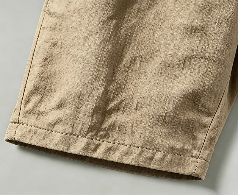 Men Linen Drawstring Waist Shorts Regular Fit Beach Resort Travel Daily Outdoor Vacation Casual Summer Walk Short Pants