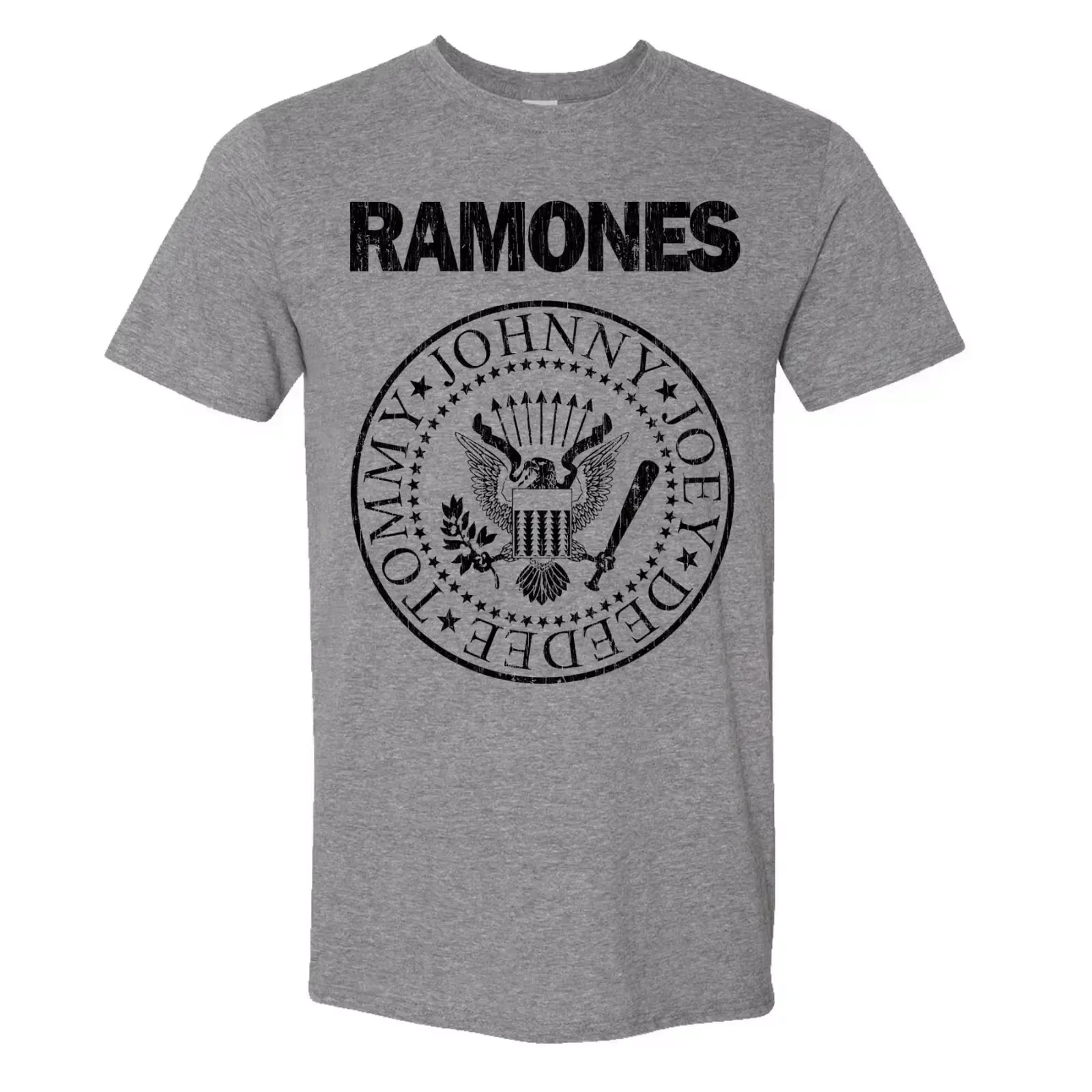 Summer 2026 Hot American Legendary Punk Band Ramones Theme Outdoor Casual Fashion Men Short-sleeved T-shirt Y2K