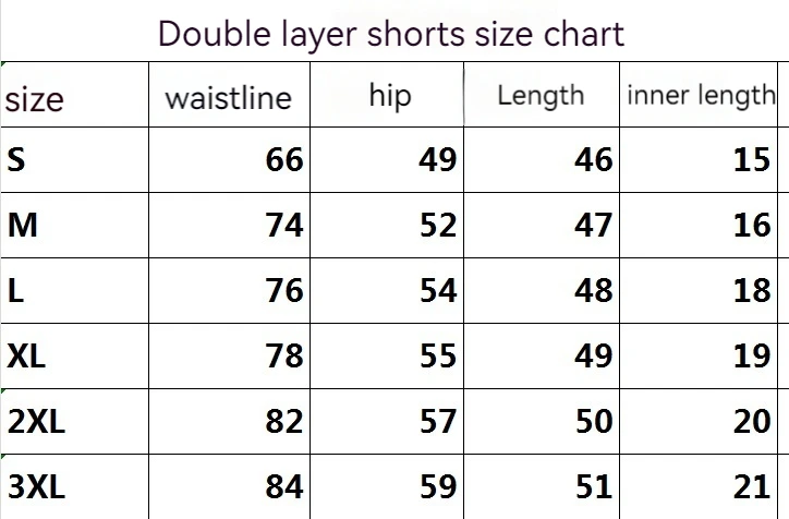 Summer men's double layered shorts men anime high waisted oversized breathable sports shorts training and fitness sports shorts