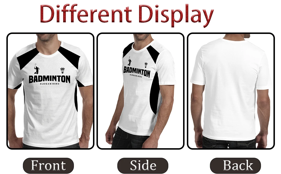 Badminton Jersey T Shirts Men & Women Quick Drying Sports Fitness T-shirt Breathable Round Neck Short Sleeved Training Tees