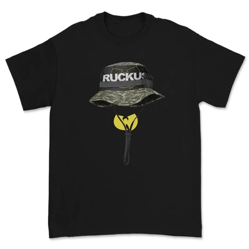 Classic Yellow Legendary Rap Group Wu Tang Band T-Shirt Cotton Graphic Tee Men Women Summer Streetwear