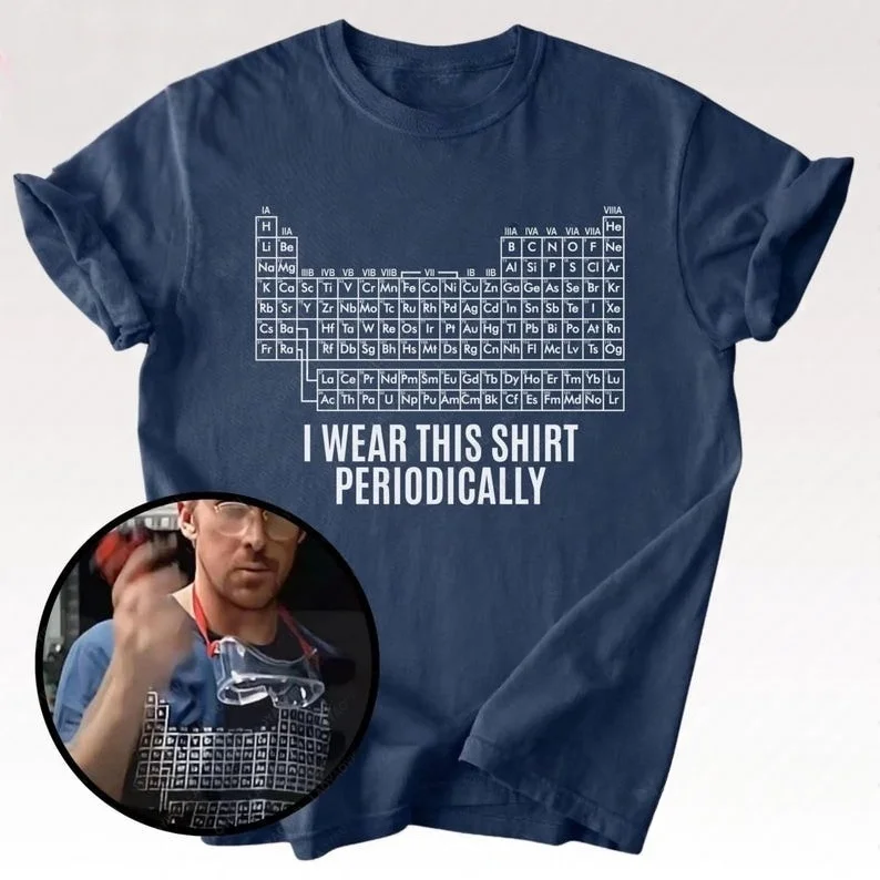 Dr Grace's Periodic Table Shirt Project Hail Mary T shirt Jazz Hands I Wear This Shirt Periodically Funny Amaze Graphic T Shirts