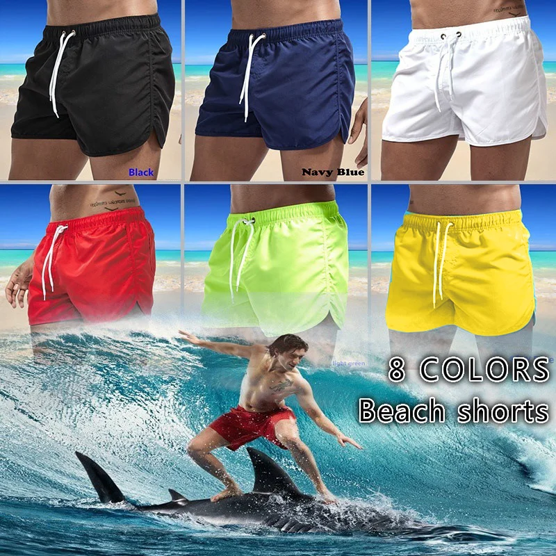 Men's swimwear, beach waterproof shorts, surfboard, men's clothing, swimwear, swimming, sports beach fashion, sexy, summer