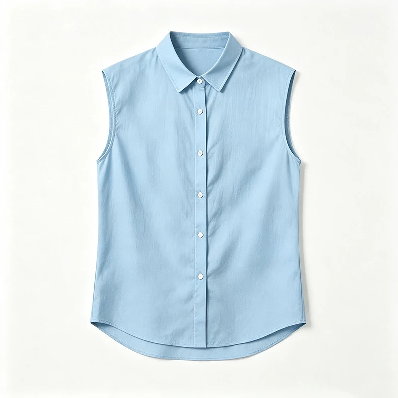 2026 Men's Sleeveless Cotton Linen Shirt Turn Down Collar Button Up Solid Regular Fit Summer Casual Beach Daily Outdoor Tops