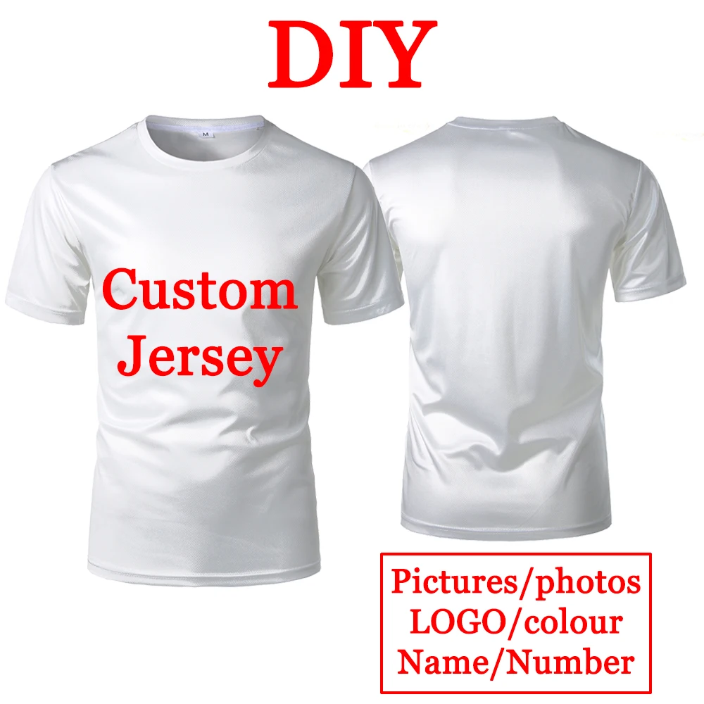 DIY T-shirt Polyester Fiber Material Clothing Style Customization Private Customization