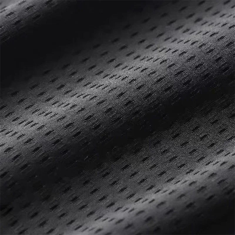 Men's Hollow Out Ice Silk Pants Mesh Breathable Casual Thin Quick Dry Pant Loose Elastic Beam Feet Pants Sports Fitness Trousers