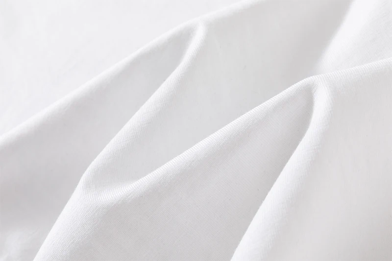 European Size 100% Pure Cotton Custom Men's T-Shirt Front and Back Logo Text Photos, Summer Breathable Short Sleeved Top2025