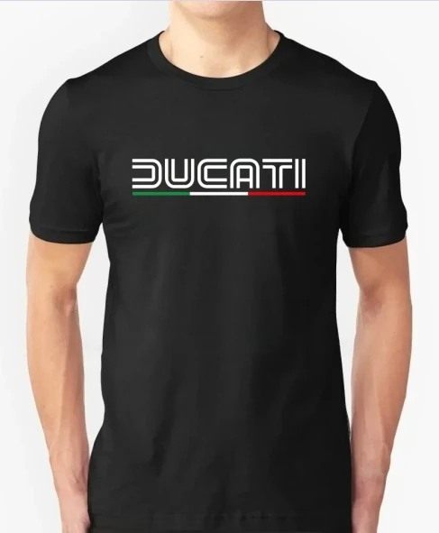 2026 Summer Fashion Attitude. Suitable for Ducati MOTO GP Team Racing Motorcycles, Motorcycle Riders' Short-sleeved T-shirts.