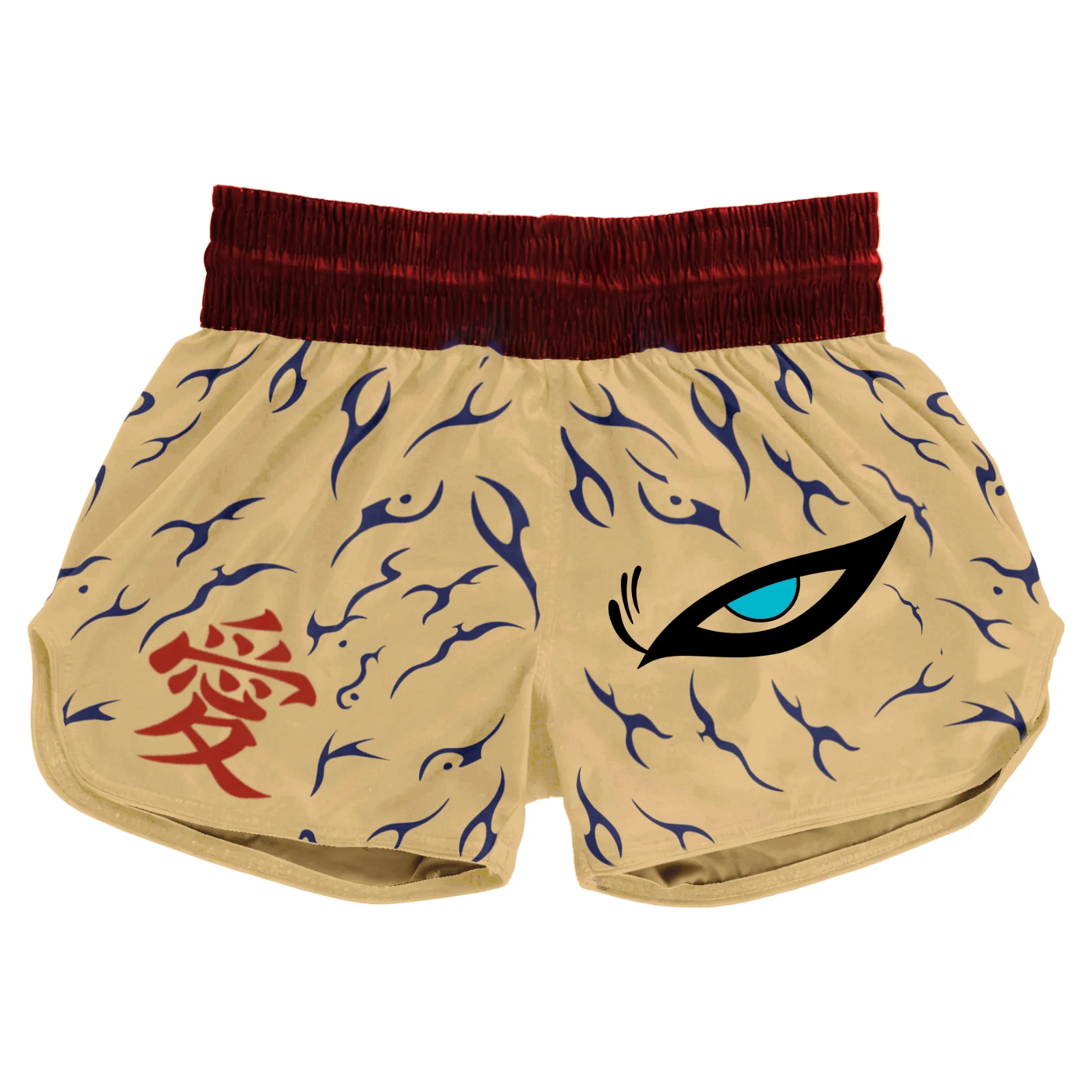 Summer New Gaara Muay Thai Shorts Men's Oversized Breathable Quick Drying MMA Sports Shorts Octagonal Cage Fighting Night Shorts