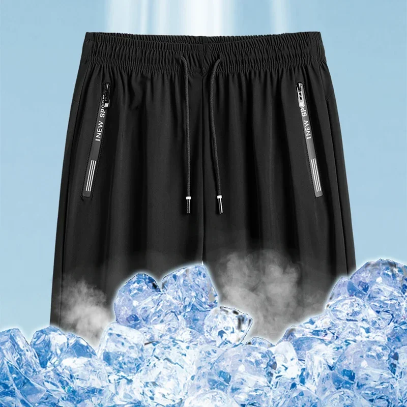 Men Plus Size Casual Shorts 6XL 7XL Big Size Gym Shorts Men Stretchy Summer Beach Short Pants Quick Dry Breathable Male Clothes