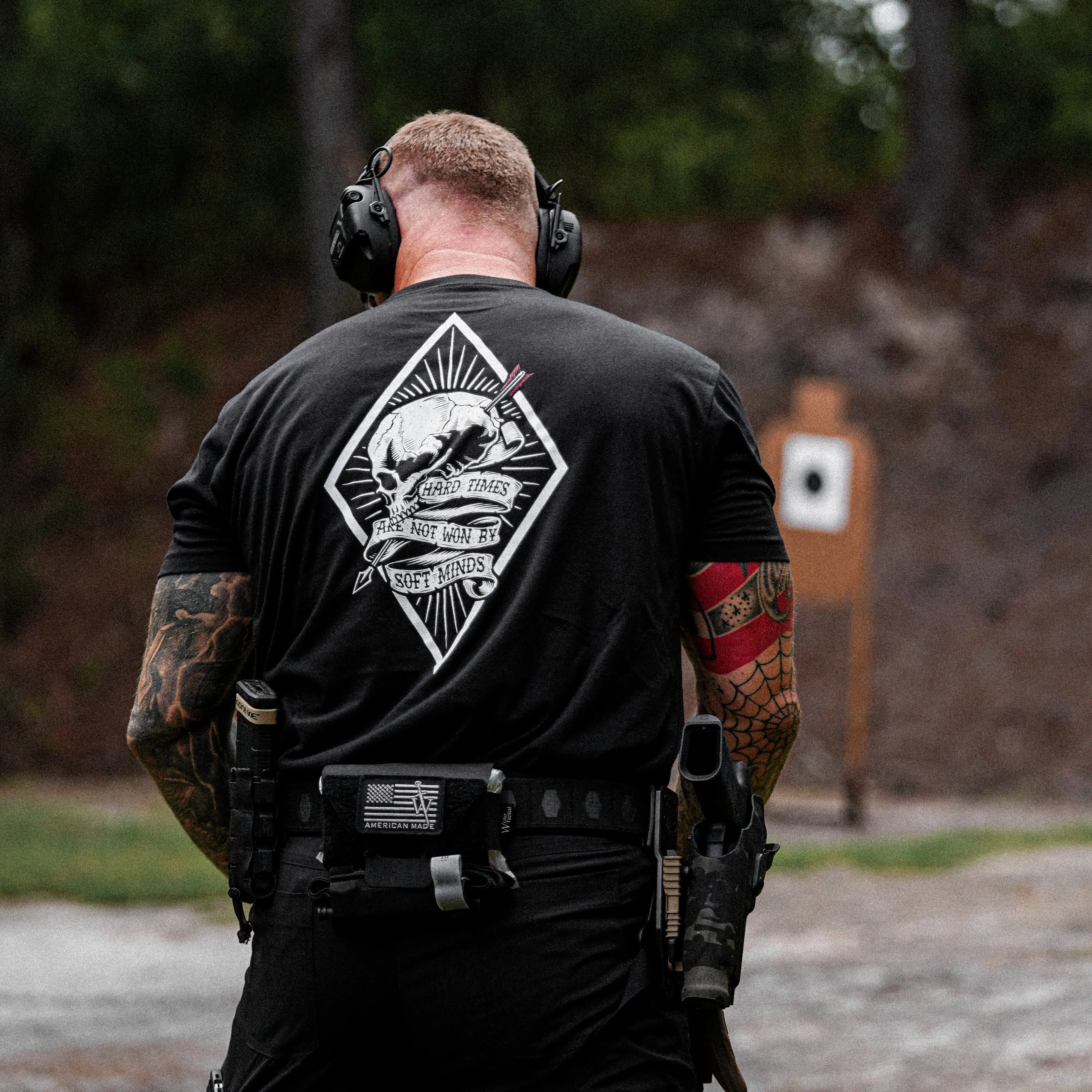 Goon Outdoor Sports Tough Guy Military Tactical Casual T-shirt Luxury Brand Men's and Women's Top