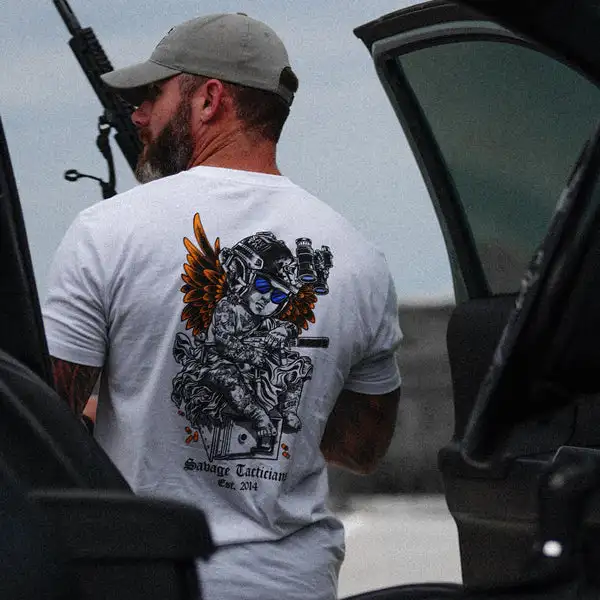 Goon Outdoor Sports Tough Guy Military Tactical Casual T-shirt Luxury Brand Men's and Women's Top