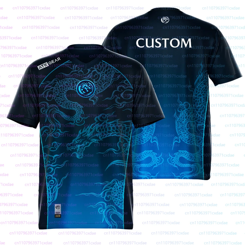 VCT 2026 Newest Team Leviatán Jersey Spike Sato VALORANT Uniform Men Esports Game Fans 3D Print T-shirts Training Sportwear Tees