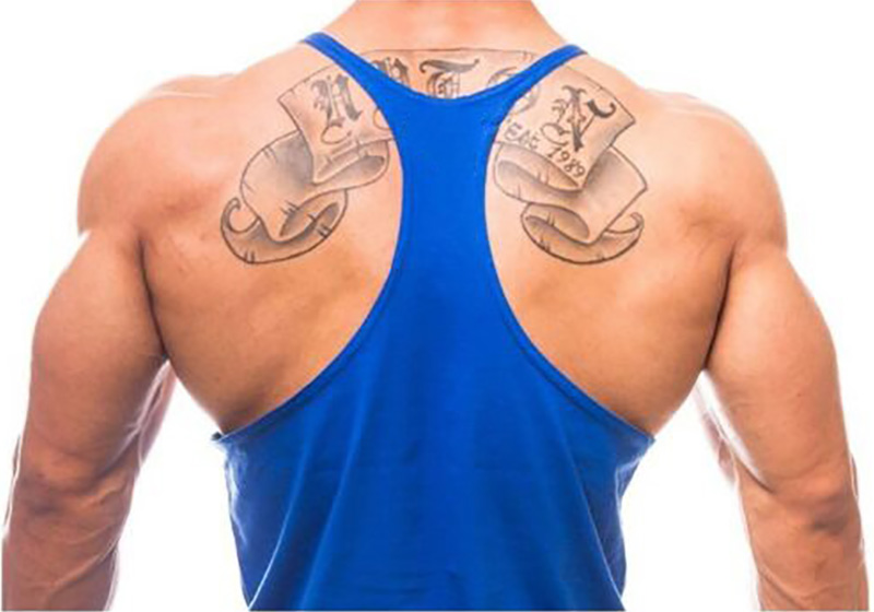 Men's Fitness Bodybuilding Tank Tops Brand Gym Sportswear Cotton Breathable Workout Muscle Vests Summer Sleeveless Y Back Shirt