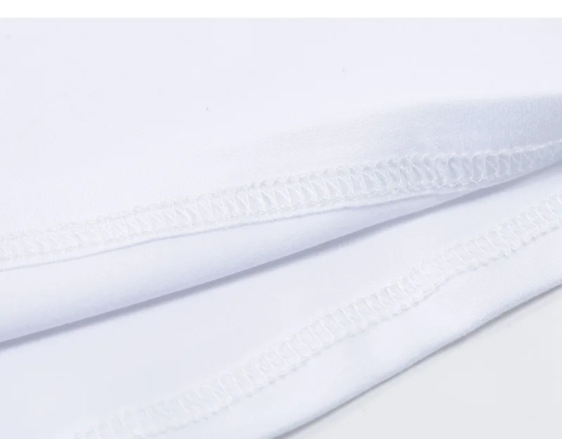 Men T Shirt New Summer Tops Solid Color Commute Classics Blank Tshirts Foundation Round Collar Short-Sleeve White Top Tees