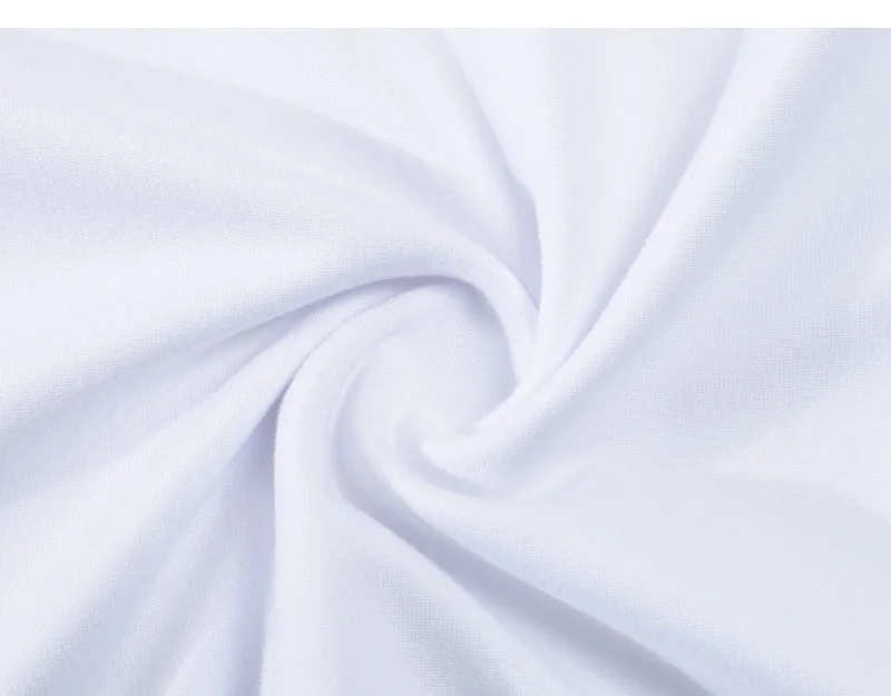 Men T Shirt New Summer Tops Solid Color Commute Classics Blank Tshirts Foundation Round Collar Short-Sleeve White Top Tees