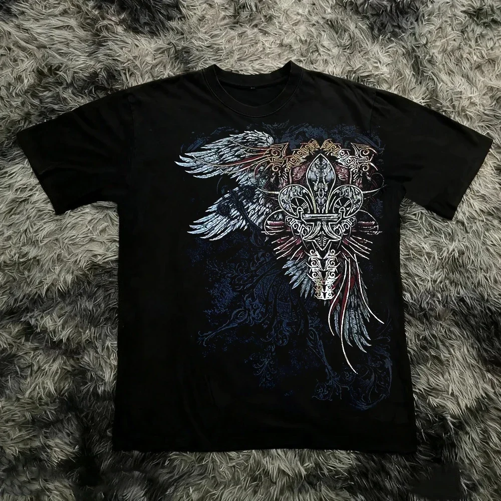 Vintage Y2K Tapout T Shirt Men Women Summer Graphic Print T-shirt USA Y2K 90s Tee Fashion Gothic Streetwear Summer Tee Tops
