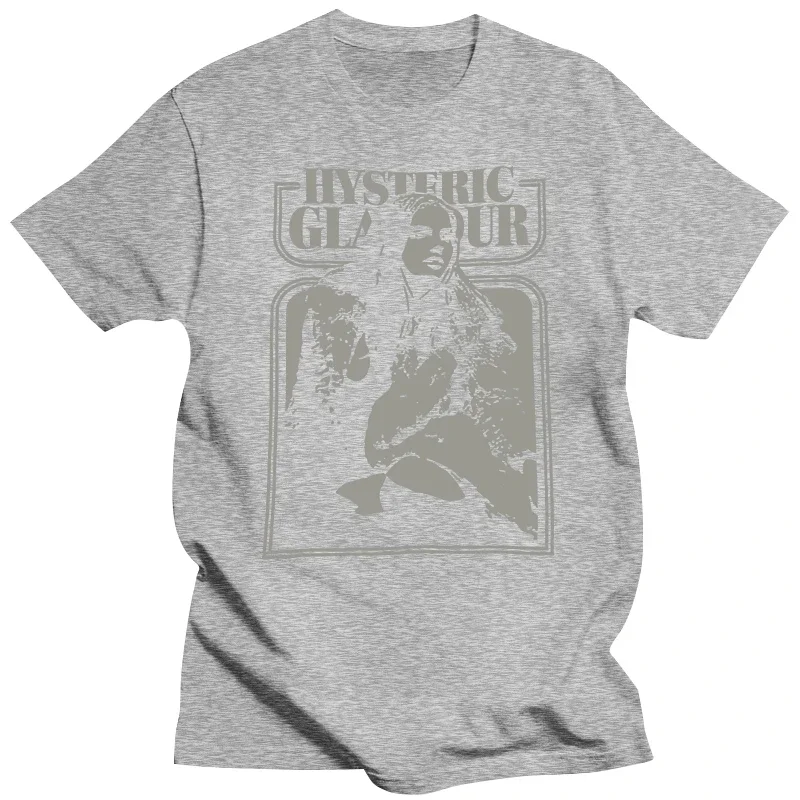 Hysteric Glamour Printed T-shirt Man Women Cotton T-shirt Men's T-shirts 2026 Summer Men's Clothing Tops High Quality Streetwear