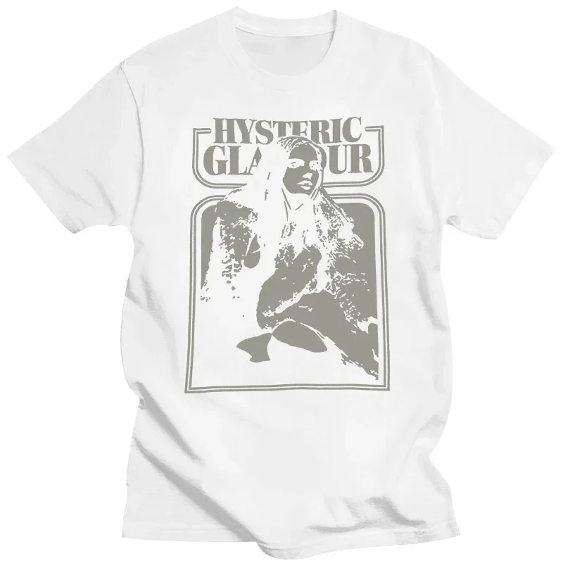 Hysteric Glamour Printed T-shirt Man Women Cotton T-shirt Men's T-shirts 2026 Summer Men's Clothing Tops High Quality Streetwear