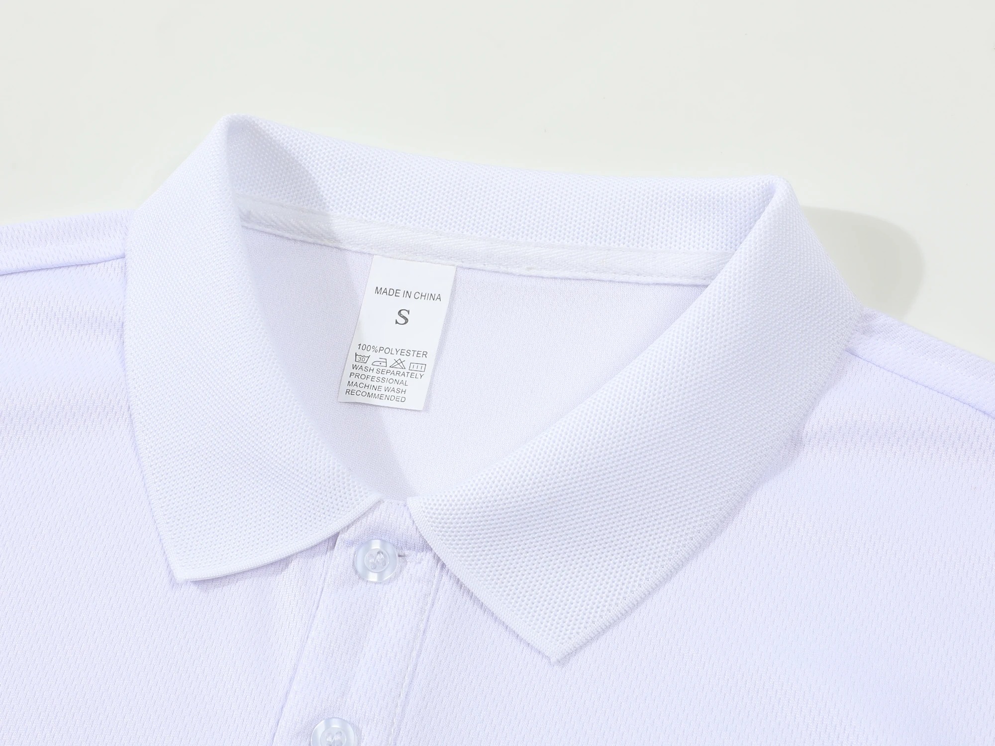 Solid color polo shirt ultra-light men's quick-drying breathable sweat-wicking shirt suitable for fitness gym and running