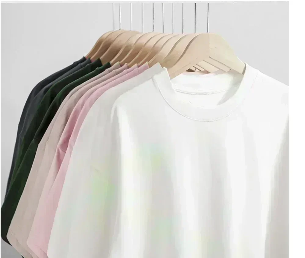 new style 100% cotton Men's High-end Printed Short-sleeved T-shirt Fashion Brand New Summer Round Neck Men's T-shirt