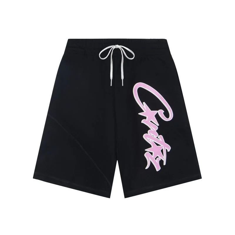 2026 Summer Y2K Harajuku Street Fashion Letter Print Shorts Fashion High Street Loose Couple Basketball Short Causal Pants
