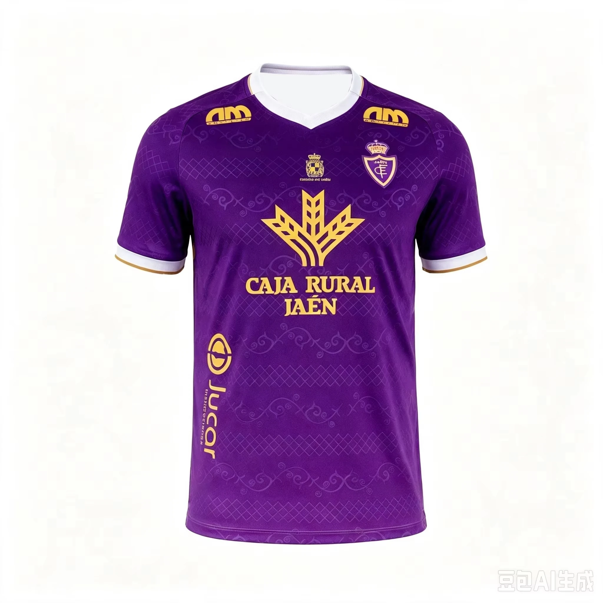 2026/27 Season Real Jaén Football Jersey Shirt, Men Women Summer Hot Sales 3D Sports Training Breathable Quick Drying Sweatshirt