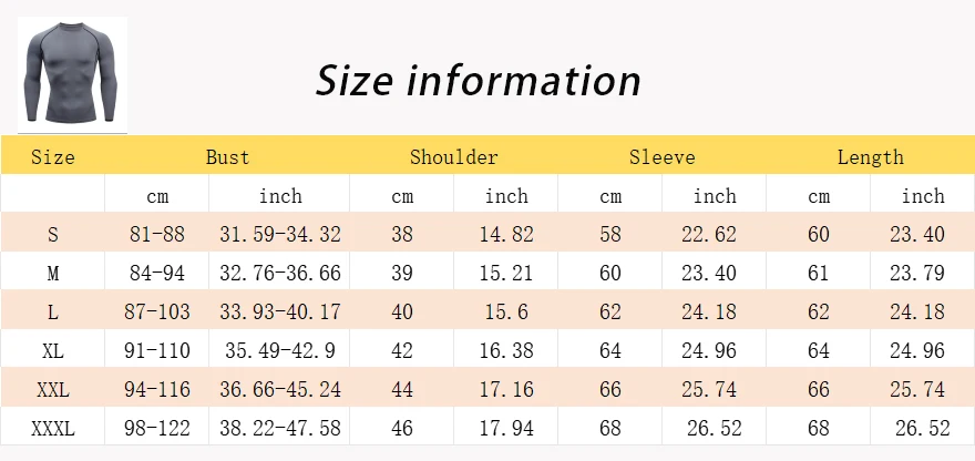Autumn Bat Print Men's Compression T-Shirt Quick Dry Gym Workout Top Fitness Rashguard for Running Long Sleeve Sport Workout