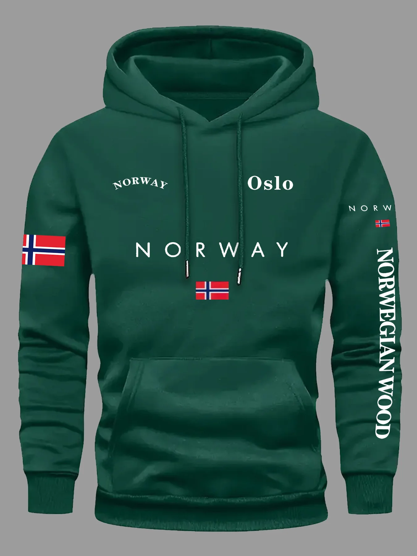 NORWAY Flag Hoodies Men Women Outdoor Sport Street Adventure Fitness Running Street Casual Autumn Winter Sweatshirt Top Clothing