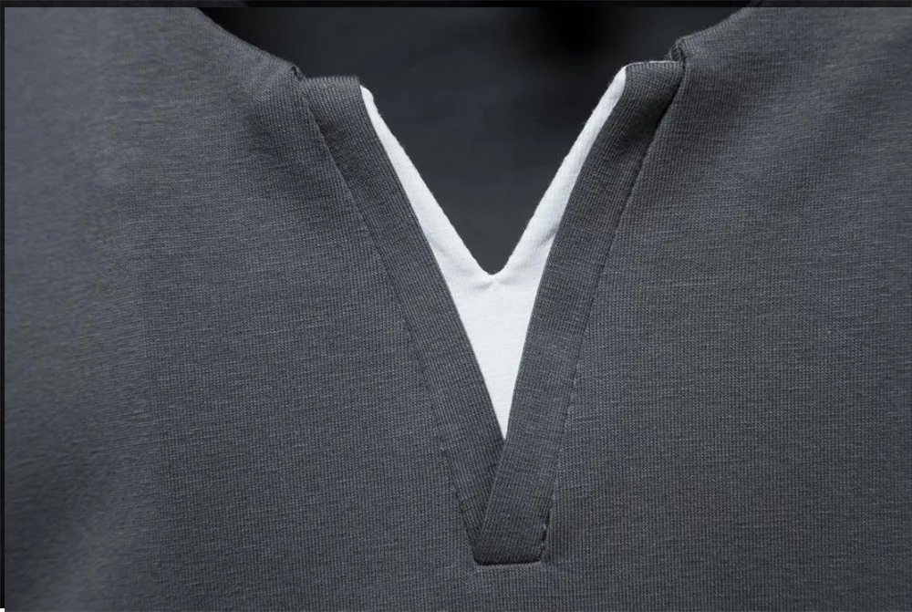 Mens Short Sleeve Henley Shirt Casual Summer V Neck T-Shirt Casual Slim Fit Basic Solid Color Loose Fitness Sport Breathable Top