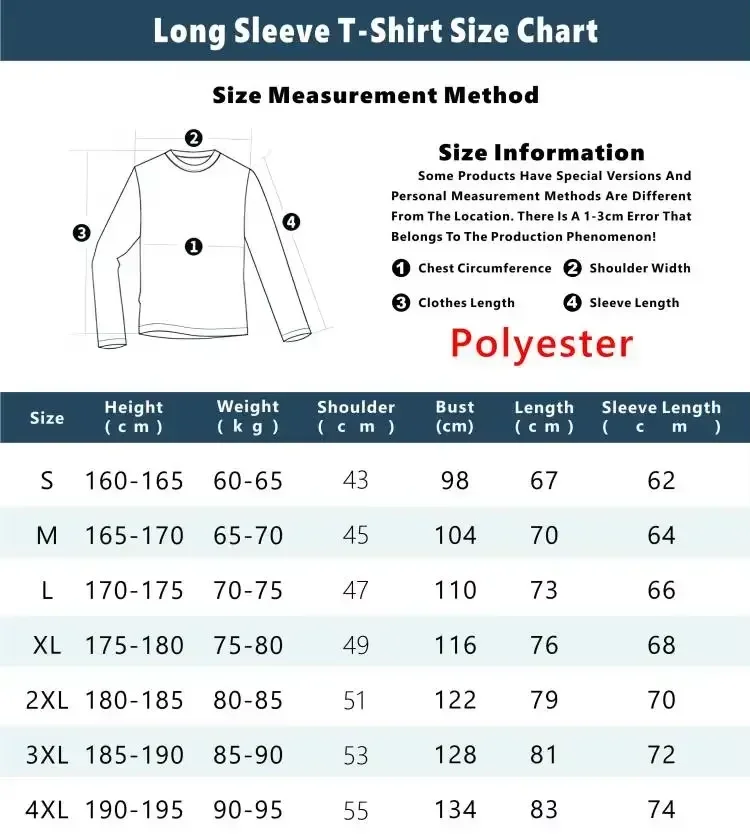 Leaders 3D Printed Unisex Casual T-shirt Harajuku Street Round Neck Long Sleeve Men's Tee