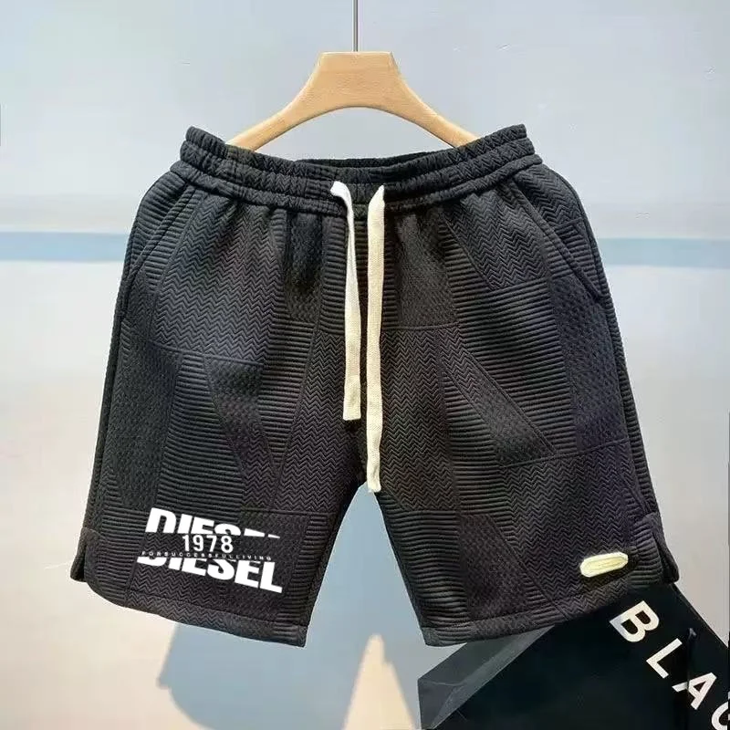 2026 Trendy Men's Spring and Summer Fashionable Casual Printed Shorts, Comfortable Running Sports Shorts